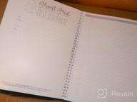 img 1 attached to Ghost Grid Dot Journal By BookFactory: Large 8.5" X 11" Bullet Notebook With 120 Pages - JOU-120-7CW-A(DotJournalNG) review by Jay Meza