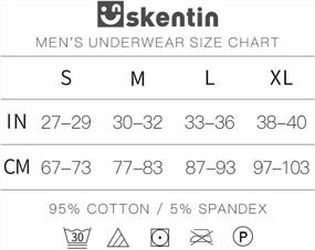 img 1 attached to Inskentin Men'S 3 Pack Low Rise Cotton Trunks Slim Fit Contour Pouch Sexy Underwear