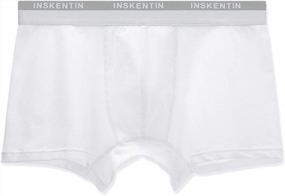 img 3 attached to Inskentin Men'S 3 Pack Low Rise Cotton Trunks Slim Fit Contour Pouch Sexy Underwear