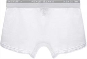 img 2 attached to Inskentin Men'S 3 Pack Low Rise Cotton Trunks Slim Fit Contour Pouch Sexy Underwear