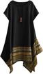 stylish ethnic cotton linen dress for women by minibee - short/long sleeves and irregular cut logo