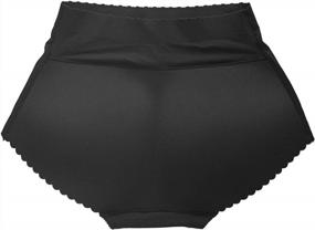 img 2 attached to Padded Panties Butt Lifter High Waist Polyester Lace Seamless Breathable Butt Enhancer Underwear