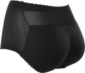 img 4 attached to Padded Panties Butt Lifter High Waist Polyester Lace Seamless Breathable Butt Enhancer Underwear