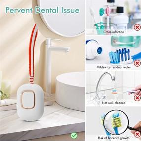img 3 attached to 🦷 MIKICARE Mini Toothbrush Sanitizer Sleeve