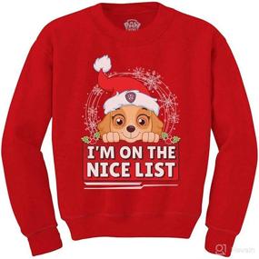 img 4 attached to Patrol Christmas Everest Toddler Sweatshirt Apparel & Accessories Baby Boys ~ Clothing