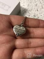 img 1 attached to 📸 925 Sterling Silver Picture Necklace for Sisters - Custom Personalized Locket Pendant Jewelry Gift of Friendship, Memories, and Sisterhood, Ideal for Best Friends review by Priscilla Delgadillo