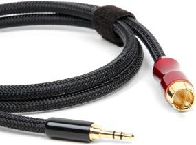img 4 attached to 3Ft Micca High-Quality Digital Coaxial Audio Cable - 1/8 Inch To RCA Connector, Polarity: Tip For Signal, Sleeve For Ground
