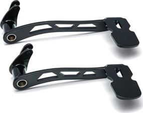 img 1 attached to Kuryakyn Black Girder Extended Brake Motorcycle & Powersports