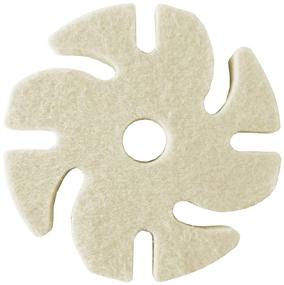 img 3 attached to 🪓 3M Ninja See-Thru Buff and Polish Felt Wheel for JoolTool - Medium Size, 3" Diameter