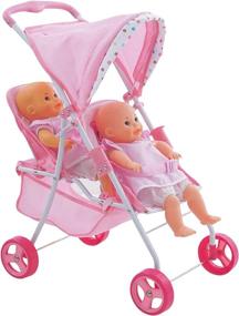 img 2 attached to Hauck Love Heart Twin Doll Toy Stroller - Perfect Playmate For Your Little One'S Imaginative Journey