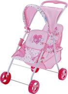 hauck love heart twin doll toy stroller - perfect playmate for your little one's imaginative journey logo