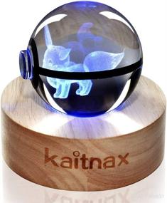 img 4 attached to 🔮 Kaitnax 3D Crystal Ball Night Light - Color Changing Table Lamp for Game Fans and Children - USB Powered Kids Toy Bedroom Décor - Birthday & Christmas Gift