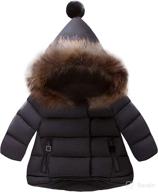 jojobaby hooded snowsuit windproof outerwear apparel & accessories baby boys ~ clothing logo