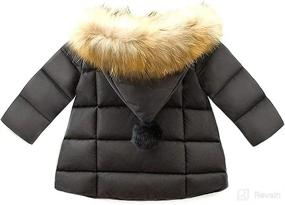 img 1 attached to Jojobaby Hooded Snowsuit Windproof Outerwear Apparel & Accessories Baby Boys ~ Clothing