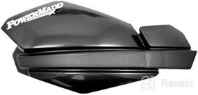 img 1 attached to 🏍️ Enhance Your Riding Experience with PowerMadd 34100 Trail Star Hand Guard in Sleek Black