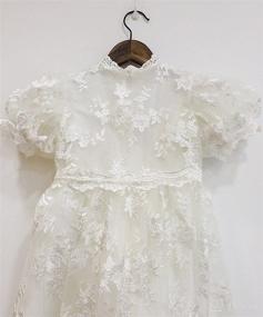 img 1 attached to 👶 Abaowedding® Newborn Baby Baptism Dress Lace Christening Gowns Baby Dress