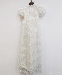 img 3 attached to 👶 Abaowedding® Newborn Baby Baptism Dress Lace Christening Gowns Baby Dress