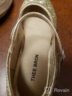 img 1 attached to Toddler Little Medium Girls' Shoes and Flats by THEE BRON review by Peggy Snow