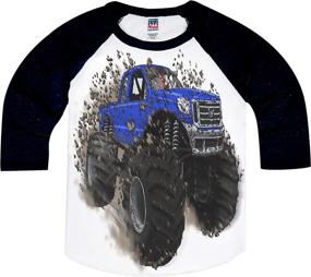 img 1 attached to Monster T-Shirt for Boys by 👹 Shirts That Go, Tops, Tees & Shirts Collection