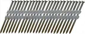 img 3 attached to 3 X .131 Inch Plastic Collated Full Round Head Framing Nails, 21 Degree Brite Finish - 500 Count (NuMax FRN.131-3B500)