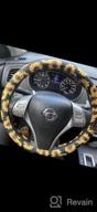 img 1 attached to Revamp Your Driving Experience With Evankin'S Red Leather Steering Wheel Cover - Soft, Comfortable And Universally Fit! review by Richie Kotun