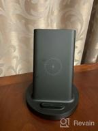 img 1 attached to Wireless Charger Xiaomi Mi 20W Wireless Charging Stand, Black review by Adisorn Wichit ᠌