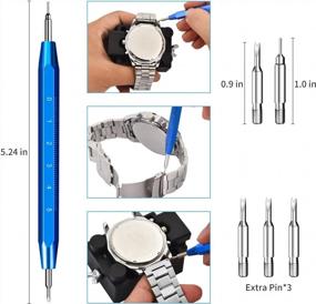 img 3 attached to Comprehensive Watch Link Removal Kit - All The Tools You Need For Easy And Effective Repair!