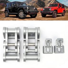 img 3 attached to Aluminum Stainless Replacement Wrangler 2007‑2018