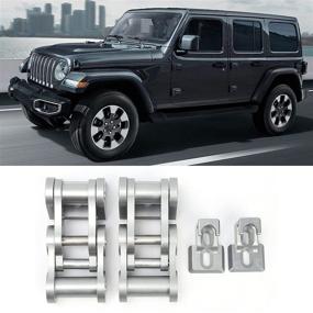 img 2 attached to Aluminum Stainless Replacement Wrangler 2007‑2018