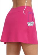 stylish and functional tennis skorts with pockets for women by zealotpower - ideal for sports, golf, running, and summer activities logo