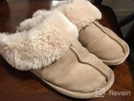 img 1 attached to Stay Cozy & Stylish With Women'S Memory Foam Slip-On Slippers - Fluffy, Soft & Warm For Indoor/Outdoor Use review by Matt Buchanan
