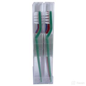 img 1 attached to FUCHS Adult Record Nylon Toothbrush