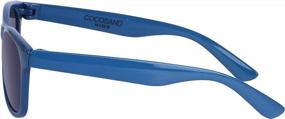 img 2 attached to UV400 Protection Sunglasses For Kids Age 4-10: Flexible TPE Frame For Boys And Girls By COCOSAND