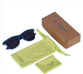 img 1 attached to UV400 Protection Sunglasses For Kids Age 4-10: Flexible TPE Frame For Boys And Girls By COCOSAND