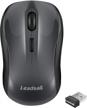 leadsail wireless mouse silent 2.4g usb computer mouse compact optical cordless mouse mini quiet wireless mice, noiseless, 4 buttons, 3 adjustable dpi mobile mouse for pc/laptop/ windows/mac/linux logo