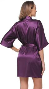 img 1 attached to Bund Womens Colour Kimono Oblique Women's Clothing ~ Lingerie, Sleep & Lounge