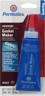 🔴 permatex 51813 red anaerobic gasket maker, 50 ml tube logo