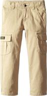 wrangler authentics classic cargo desert boys' clothing : pants logo