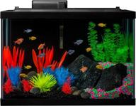 🐠 glofish aquarium kit: enhance your fish tank with led lighting and built-in filtration! logo