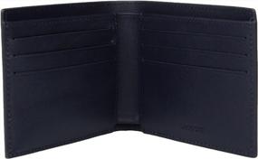 img 1 attached to 💼 Lacoste Men's Small Billfold Wallet in Black - Men's Accessories in Wallets, Card Cases, and Money Organizers