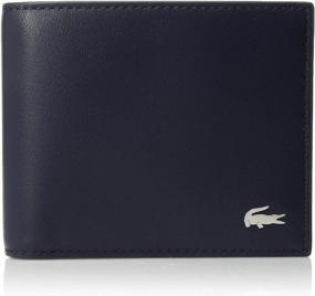 img 4 attached to 💼 Lacoste Men's Small Billfold Wallet in Black - Men's Accessories in Wallets, Card Cases, and Money Organizers