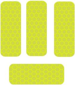 img 2 attached to Enhance Safety with Biinfu Reflective Decals: 🚧 Waterproof Warning Tapes and Safety Stickers for Conspicuity