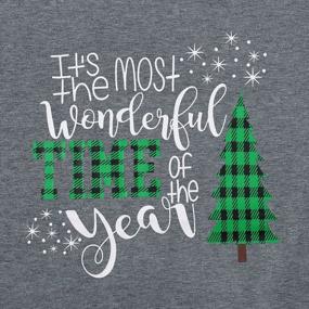 img 2 attached to Women'S Buffalo Plaid Christmas Tree T-Shirt - Casual Short Sleeve Graphic Tee In Festive Merry Christmas Design