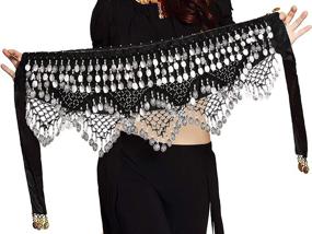 img 3 attached to 🌸 Gypsy Skirt Women's Scarf: Dancer's Accessories with Scarves & Wraps