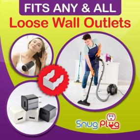 img 1 attached to 🔌 Snug Plug Loose Outlet Clear: Ultimate Solution for Unsteady and Wobbly Outlets