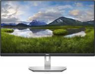 🖥️ dell s2721d: ultra thin displayport certified qhd2560x1440p monitor with 75hz refresh rate, built-in speakers, and hd clarity logo