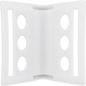 img 1 attached to BISupply Cargo Edge Protectors White 20 Pack – Ultimate Corner Protection for Cargo Straps