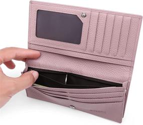 img 2 attached to Wallets Blocking Leather Credit GOIACII Women's Handbags & Wallets : Wallets