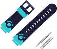 kids smartwatch replacement bands,compatible with kidizoom dx2 prograce vtech szbxd sonic the hedgehog jaybest meritsoar silicone watch strap 16mm for boys and girls gifts logo