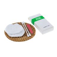eco amenities vanity individually wrapped: eco-friendly convenience and hygiene in one! logo